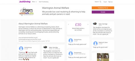 Donate Animal Welfare Warrington Animal Welfare