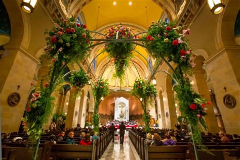 Flowers Fill St Cecilia Cathedral For Annual Festival News