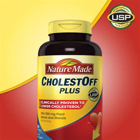 Nature Made Cholestoff Plus With Plant Sterols And Stanols Proven To