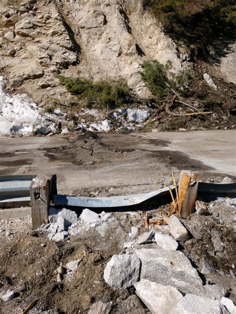 Photos Of Idaho Highway 21 Cleanup After Earthquake