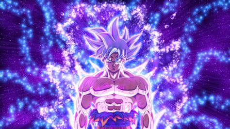 Download Wallpaper 1920x1080 Ultra Instinct Goku Dragon Ball Blue