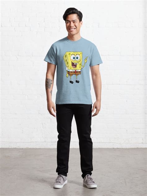 Spongebob Squarepants Chicken Meme Embroidered T Shirt T Shirt By