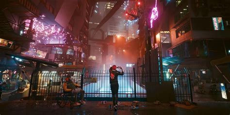 Cyberpunk 2077s Night City Thrives In Unreal Engine 5 Remake