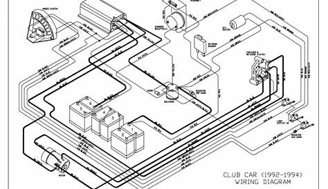 2001 club car ds wiring diagram
