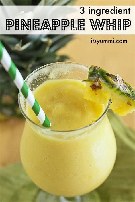 3 Ingredient Pineapple Whip ⋆ Its Yummi