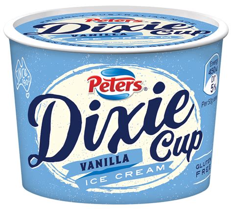 Dixie Cup Peters Ice Cream