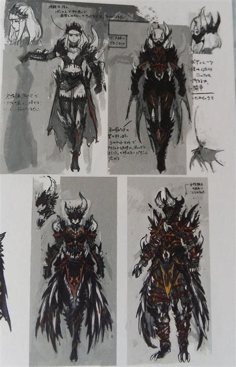 Til That Capcom Made Female Nergigante Armor Akin To That Of The Male
