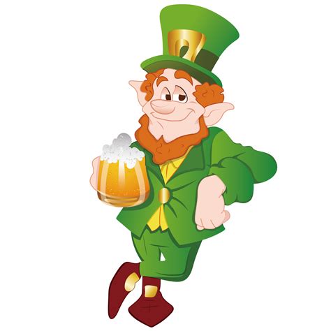 Leprechaun Clipart Beer Png Leprechaun Beer Png Transparent Free For