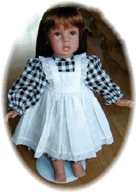 nos vintage original apple valley doll works dress set for etsy