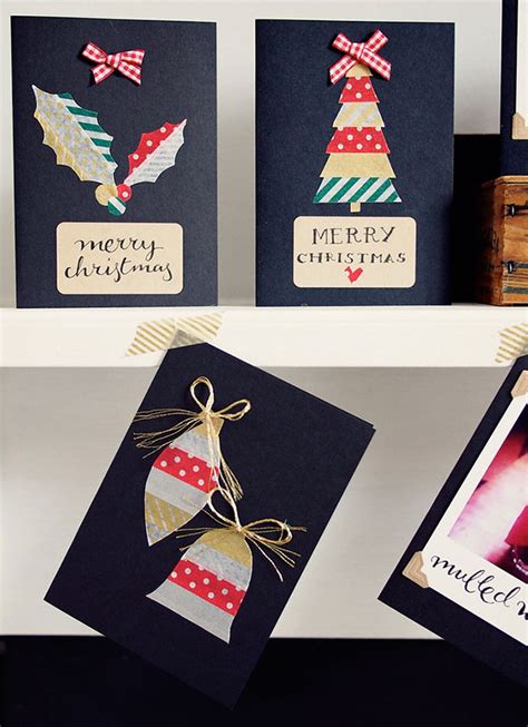 50 Beautiful Diy And Homemade Christmas Card Ideas For 2013 Designbolts