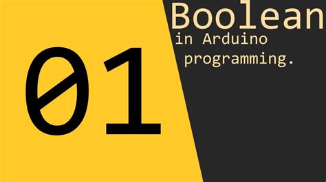 Boolean In Arduino Programming Youtube