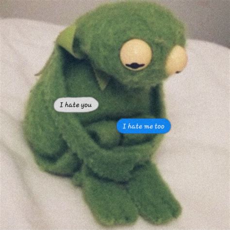 Kermit Sad Depressed Depressing Depression Image By Snooppp