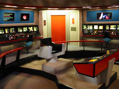 Bridge Of Tos Uss Enterprise Ncc 1701 Star Trek Bridge Star