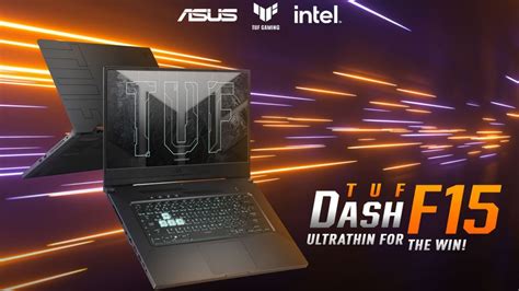 Asus Tuf Dash F15 With Rtx™ 3060 Available For Pre Orders Now Bcg