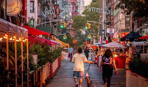 Little Italys Iconic Mulberry Street Has The Most Romantic Outdoor