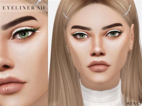 Eyeliner N14 By Merci At Tsr Sims 4 Updates