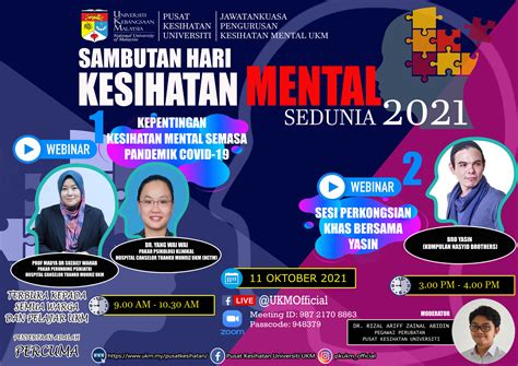 Hari Kesihatan Mental Sedunia 2021 Margarettarosanchez