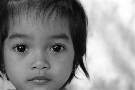 Free Images Person Black And White Girl Child Facial Expression