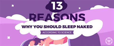 Reasons Why You Should Sleep Naked According To Science Infographic Ecogreenlove