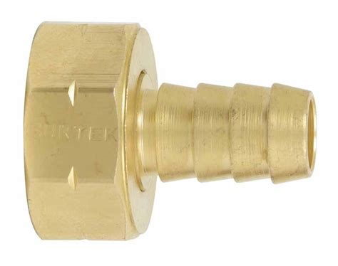 Conector De Bronce Tipo Macho P/ Manguera De 1/2 130371 Vv4 - $ 40.00