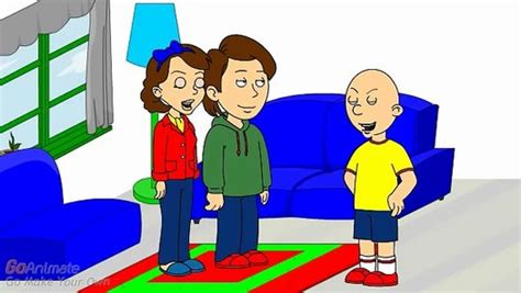 Caillou Poops On Mom And Dad And Gets Grounded Video Dailymotion