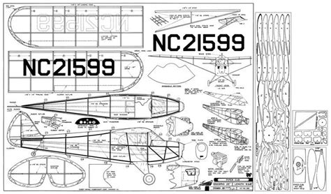 Piper Cub Plans Aerofred Download Free Model Airplane Plans