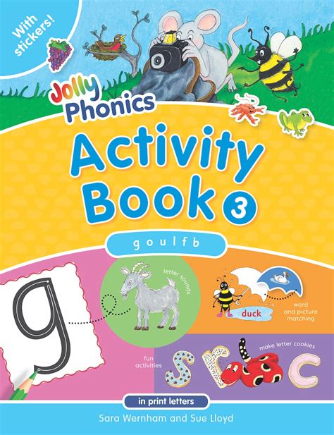 Jolly Phonics Activity Book 3 In Print Letters — Jolly Phonics