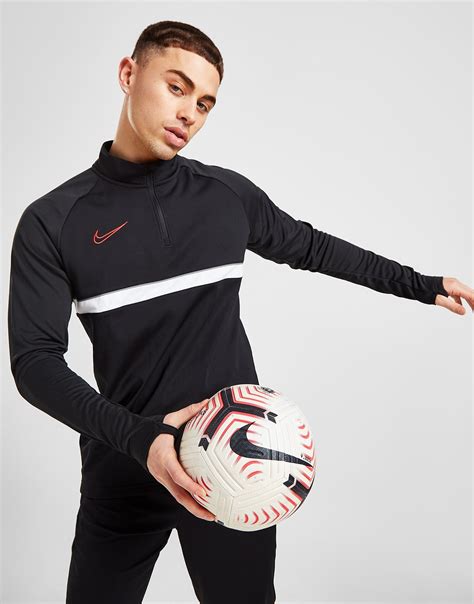 Zwart Nike Academy Essential 12 Zip Top Jd Sports