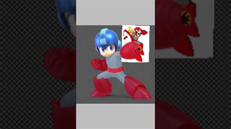 So I Used Megamans Sprite From Smash Ultimate And Remade It Into