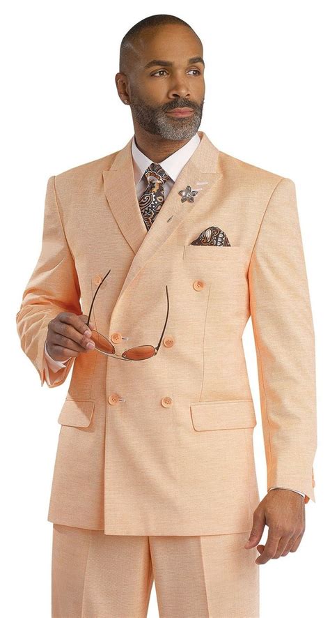 3 piece classic or slim fit suit. EJ Samuel Peach Men 2 Piece Suit For Mens Apparel Clothing ...