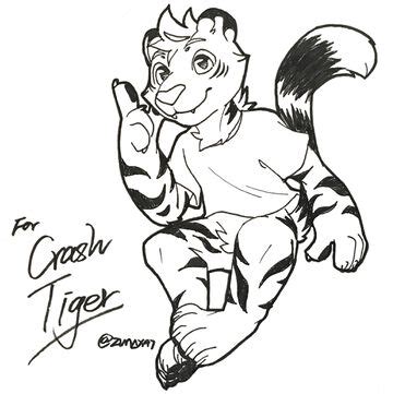 Crash Tiger WikiFur The Furry Encyclopedia