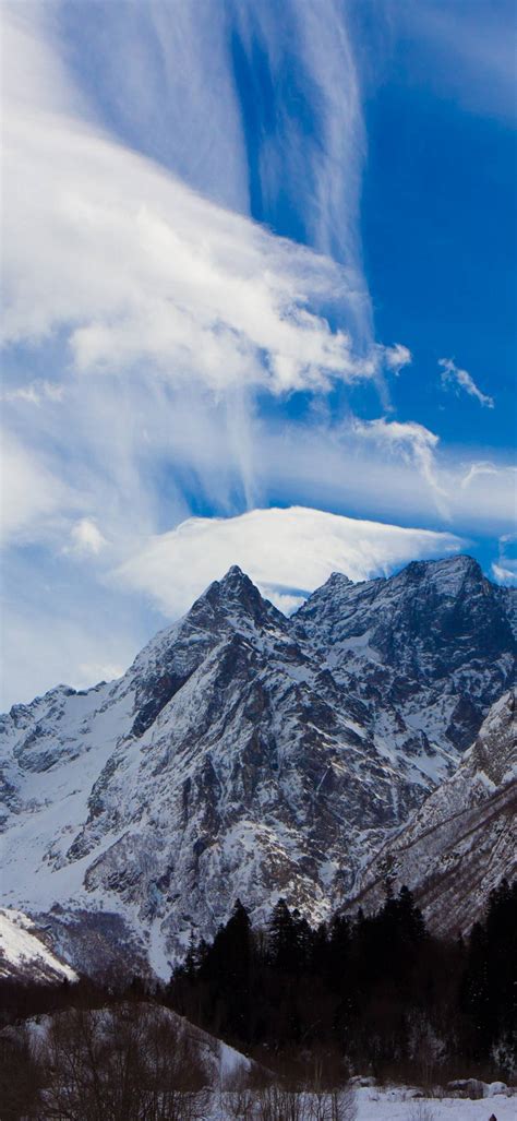 Caucasus Mountains Wallpaper 1080x2340
