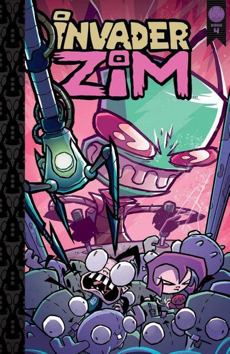 Invader Zim Hard Cover 4 Oni Press Comic Book Value And Price Guide