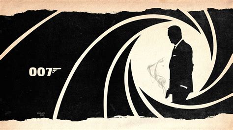 James Bond Silhouette James Bond 007 Wallpaper 1920x1080 Wallpapertip
