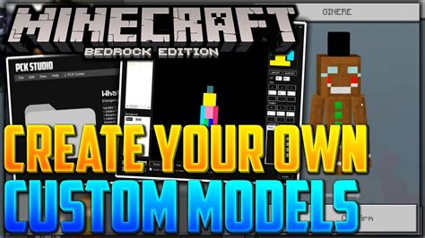 Minecraft Bedrock How To Create Custom Skin Packs And Models Youtube