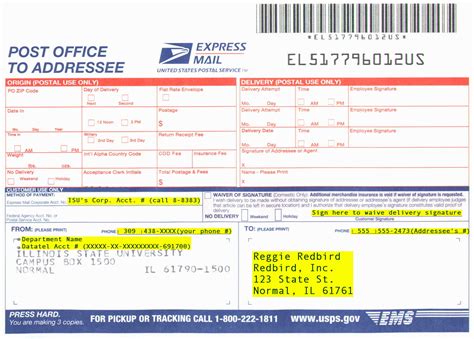 Online retailers have a duty to help customers with their order, and a tracking service offers a high level of accountability. USPS Express Mail Instructions