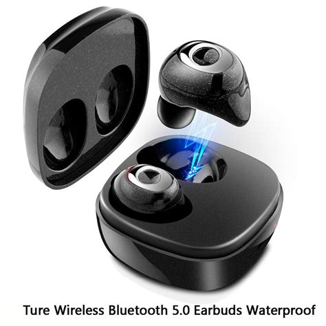 Waterproof Tws Ture Wireless Earbuds Bluetooth 5 0 Wireless Headphones