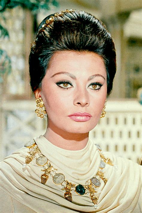 Sophia Loren In Fall Of The Roman Empire Divine Beauty Worthy Of A