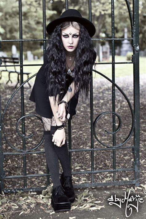 Psychara Goth Model Goth Women Gothic Girls