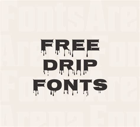 Dripping Font Svg Dripping Alphabet Cut Files Svg File For 45 Off