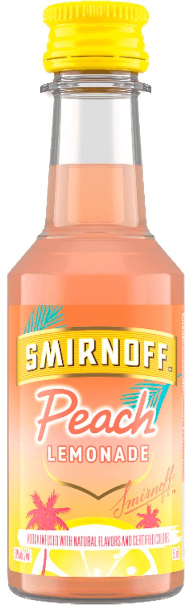 Smirnoff Peach Lemonade Vodka 50ml Bremers Wine And Liquor