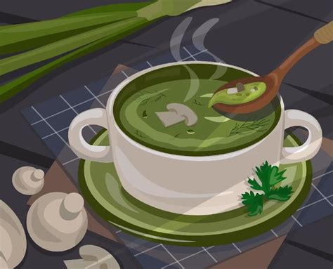 Artstation Soup Illustration