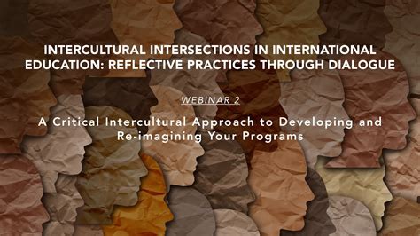 A Critical Intercultural Approach To Developing And Re Imagining Your