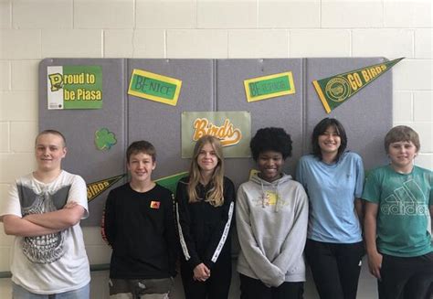 April Pbis Students Of The Month Southwestern Middle School