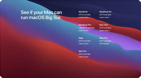 The requirements for installing macos big sur are fairly straight forward; macOS Big Sur system requirements: Can your Mac desktop or ...