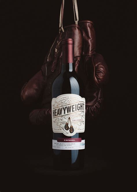 Heavyweight Is A Knockout Wine With A Beautiful Label Dieline