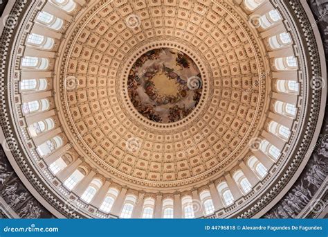 Congress Library Rotunda Washington Stock Photo Image Of Washington
