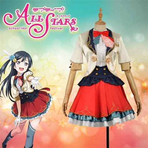 Love Live All Stars Yuki Setsuna Stage Dress Concert Cosplay Costume Adult Women Fancy Outfit