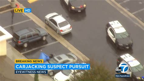 Chase Carjacking Suspect In Custody After Leading Deputies On Dangerous Pursuit Across Rain