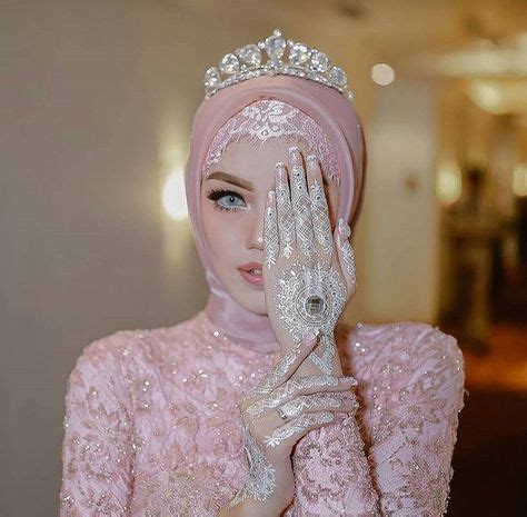 New Fashion Style Elegant Brides Ideas Wedding Hijab Muslim Wedding